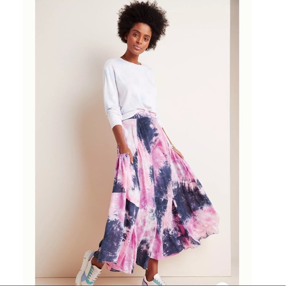 Anthropologie Dresses & Skirts - Anthropologie S/W/F Calliope Tie-Dye Maxi Skirt